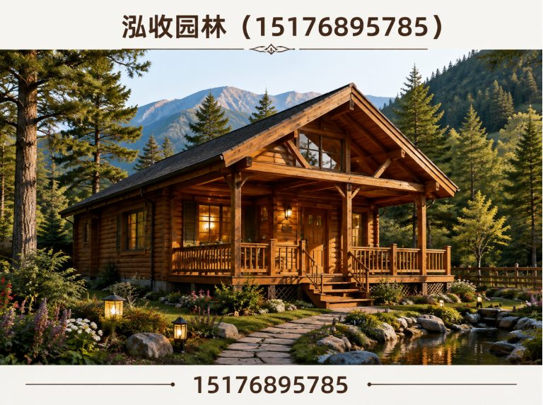 定西京津冀防腐木工程展示图