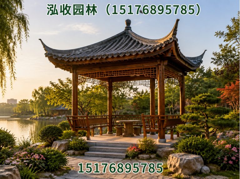 定西防腐木展示图